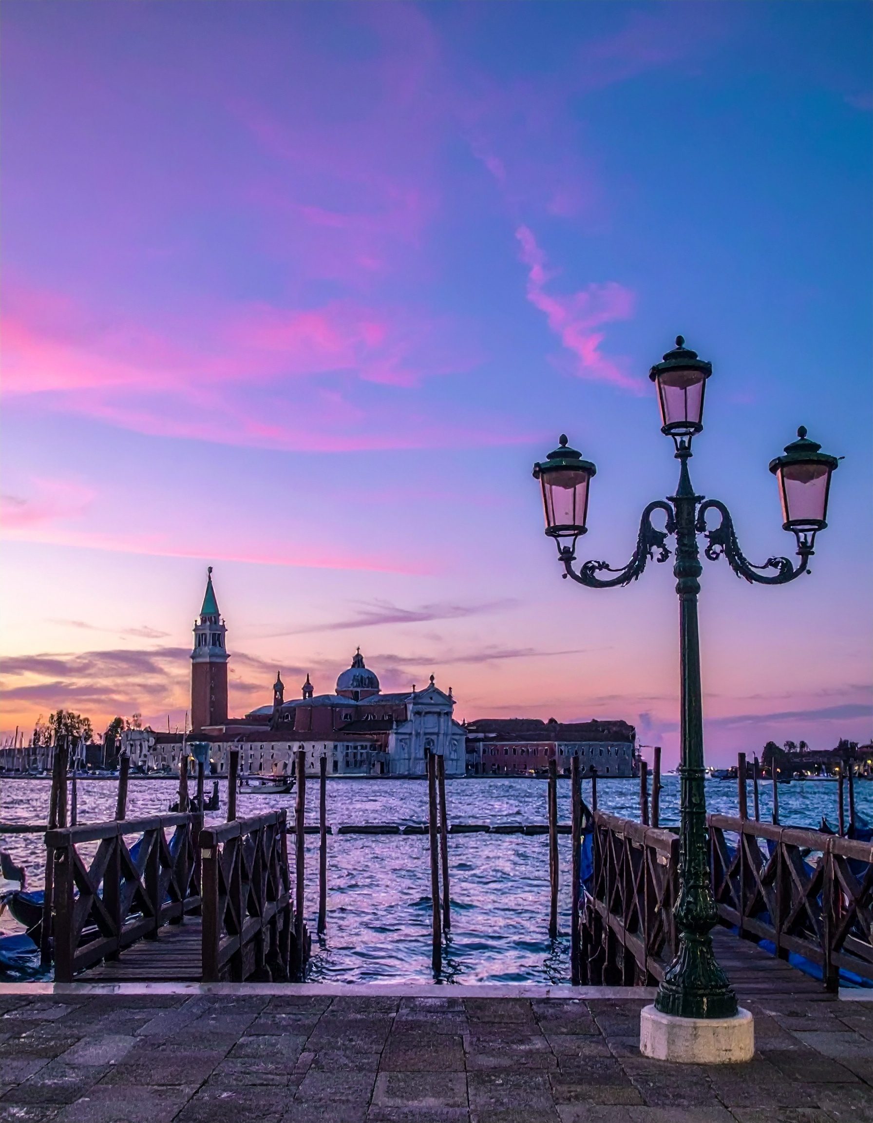 Morgenstimmung mit Blick auf  San Giorgio Maggiore